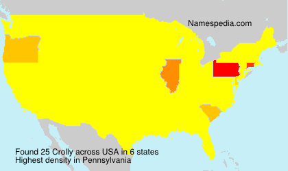 Surname Crolly in USA Surname Crolly in USA