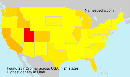 Surname Cromar in USA Surname Cromar in USA