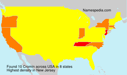 Surname Cromin in USA Surname Cromin in USA