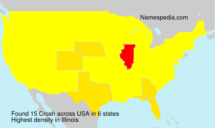 Surname Crosh in USA Surname Crosh in USA