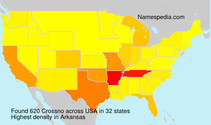 Surname Crossno in USA Surname Crossno in USA