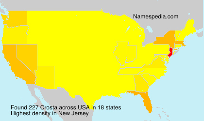 Surname Crosta in USA Surname Crosta in USA
