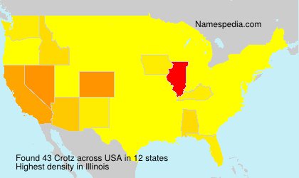 Surname Crotz in USA Surname Crotz in USA