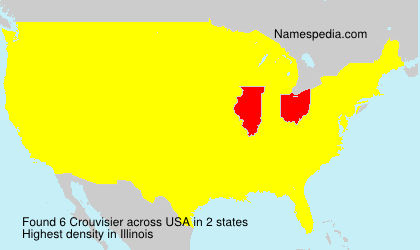 Surname Crouvisier in USA Surname Crouvisier in USA