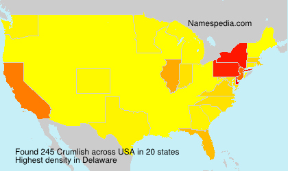 Surname Crumlish in USA Surname Crumlish in USA
