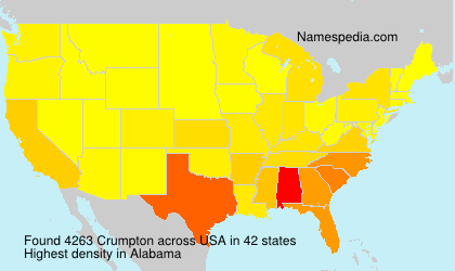 Surname Crumpton in USA Surname Crumpton in USA