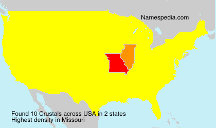Surname Crustals in USA Surname Crustals in USA