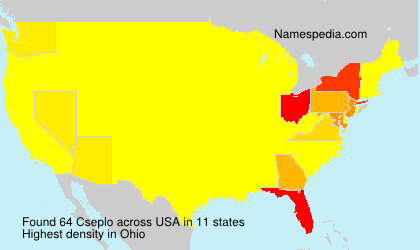 Surname Cseplo in USA Surname Cseplo in USA