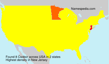 Surname Csobor in USA Surname Csobor in USA