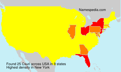 Surname Csuri in USA Surname Csuri in USA