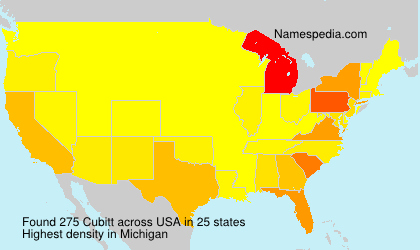 Surname Cubitt in USA Surname Cubitt in USA