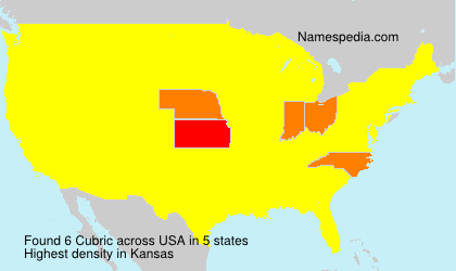 Surname Cubric in USA Surname Cubric in USA