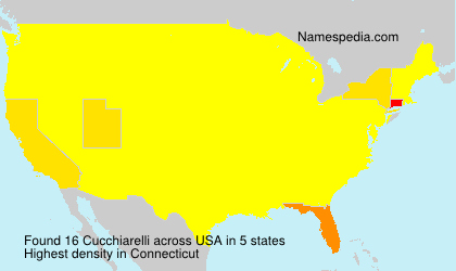 Surname Cucchiarelli in USA Surname Cucchiarelli in USA
