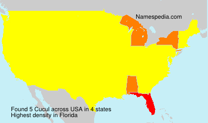 Surname Cucul in USA Surname Cucul in USA