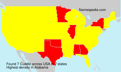 Surname Cuddle in USA Surname Cuddle in USA