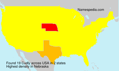 Surname Cudly in USA Surname Cudly in USA