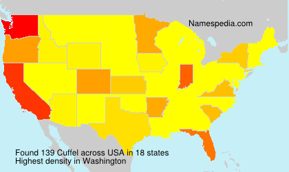 Surname Cuffel in USA Surname Cuffel in USA