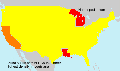 Surname Cuit in USA Surname Cuit in USA