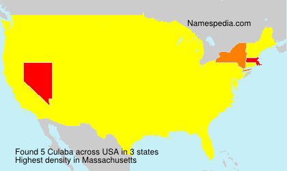 Surname Culaba in USA Surname Culaba in USA