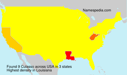 Surname Culasso in USA Surname Culasso in USA