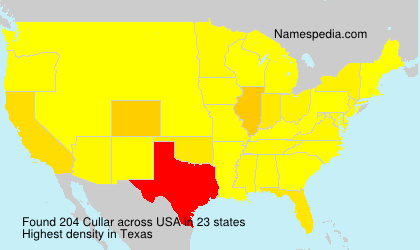 Surname Cullar in USA Surname Cullar in USA