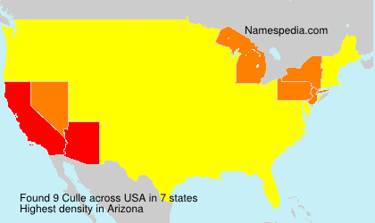 Surname Culle in USA Surname Culle in USA