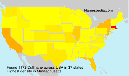 Surname Cullinane in USA Surname Cullinane in USA
