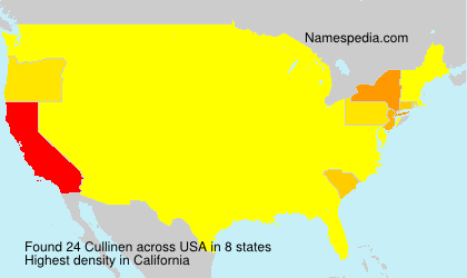 Surname Cullinen in USA Surname Cullinen in USA