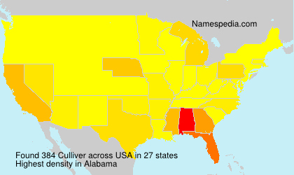Surname Culliver in USA Surname Culliver in USA
