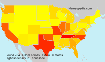 Surname Cullom in USA Surname Cullom in USA