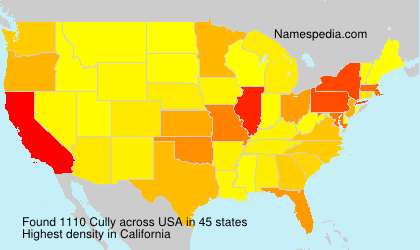 Surname Cully in USA Surname Cully in USA