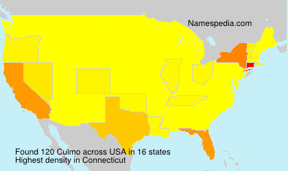 Surname Culmo in USA Surname Culmo in USA