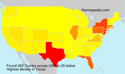 Surname Cumba in USA Surname Cumba in USA