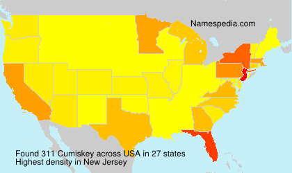 Surname Cumiskey in USA Surname Cumiskey in USA