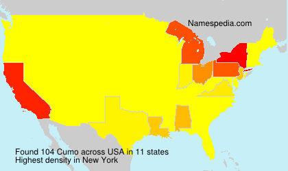 Surname Cumo in USA Surname Cumo in USA