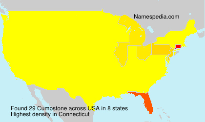 Surname Cumpstone in USA Surname Cumpstone in USA