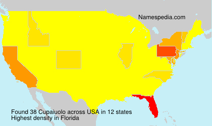 Surname Cupaiuolo in USA Surname Cupaiuolo in USA