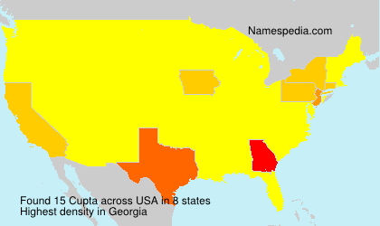 Surname Cupta in USA Surname Cupta in USA