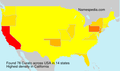 Surname Curato in USA Surname Curato in USA