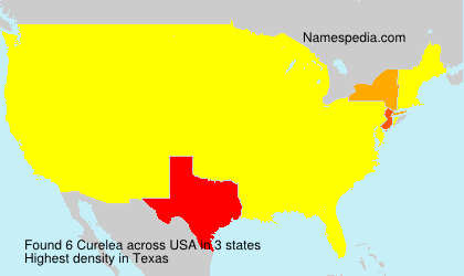 Surname Curelea in USA Surname Curelea in USA