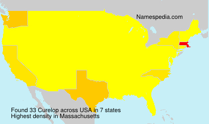Surname Curelop in USA Surname Curelop in USA