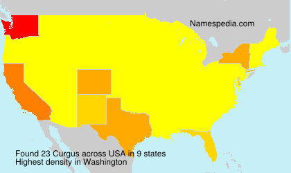 Surname Curgus in USA Surname Curgus in USA