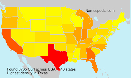 Surname Curl in USA Surname Curl in USA