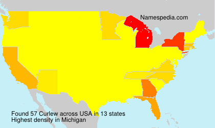 Surname Curlew in USA Surname Curlew in USA