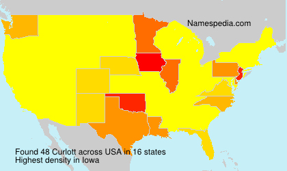 Surname Curlott in USA Surname Curlott in USA