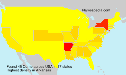 Surname Curne in USA Surname Curne in USA