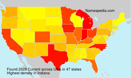 Surname Current in USA Surname Current in USA