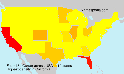 Surname Curtan in USA Surname Curtan in USA