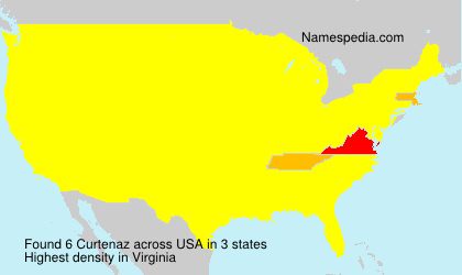 Surname Curtenaz in USA Surname Curtenaz in USA