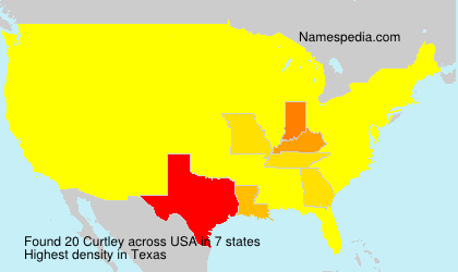 Surname Curtley in USA Surname Curtley in USA